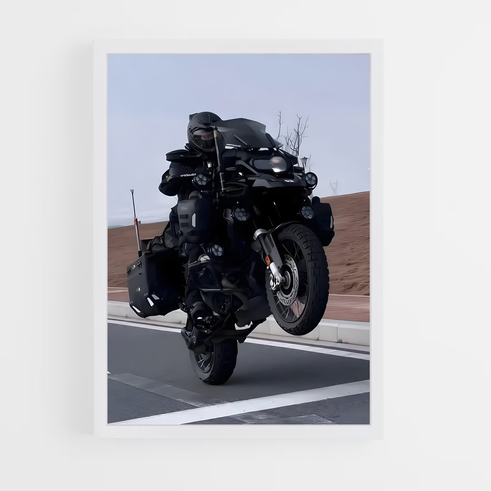 Poster Roues à l'Asphalte – affiche BMW Motorrad (vue 3)